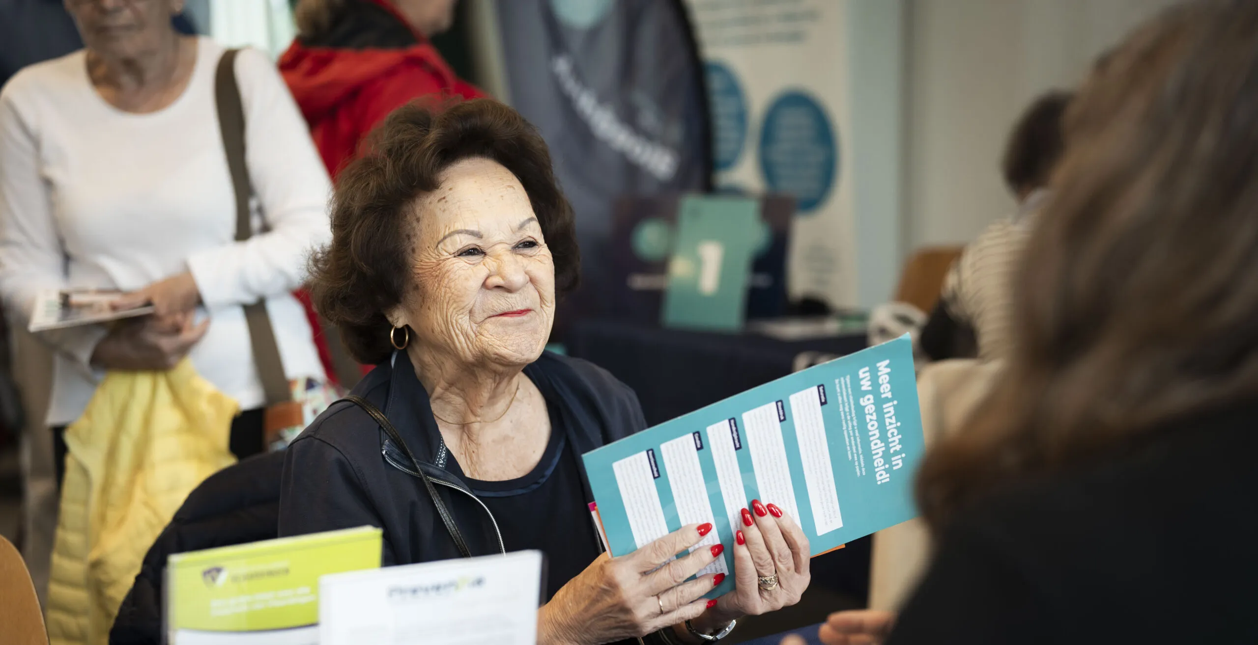 Dame op vitaliteitsdag